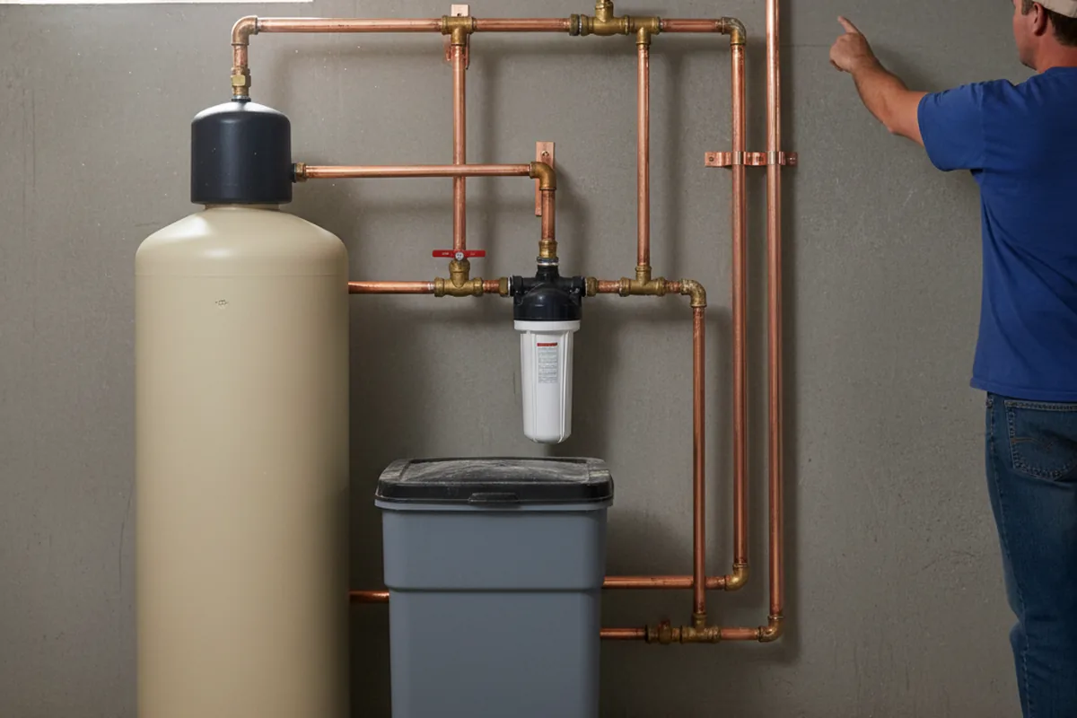 Whole-house water treatment system installed in Guilford